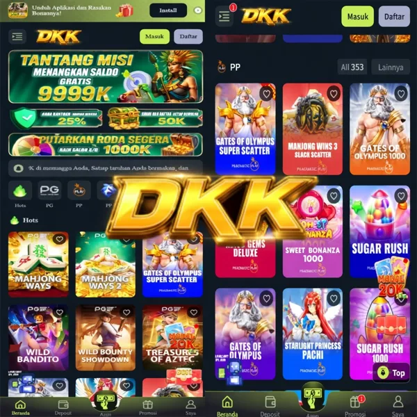 DKK Bonus Member Baru 100%